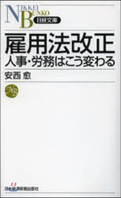 雇用法改正 人事.勞務はこう變わる