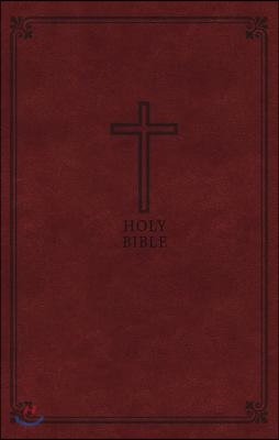 KJV, Deluxe Gift Bible, Imitation Leather, Red, Red Letter Edition