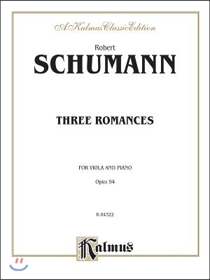 Three Romances, Op. 94