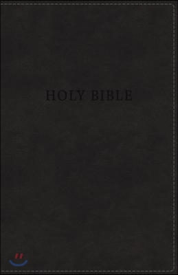 KJV, Deluxe Gift Bible, Imitation Leather, Black, Red Letter Edition