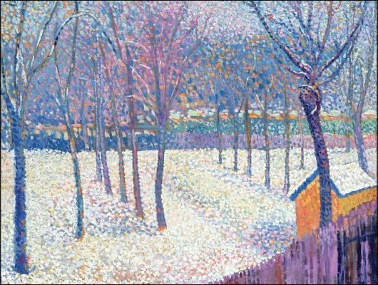 Orchard Under the Snow Holiday Full Notecards