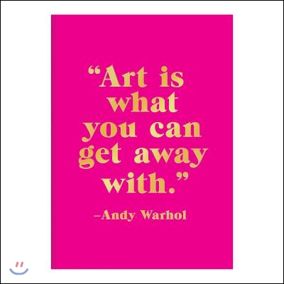 Andy Warhol Sticky Notes Book