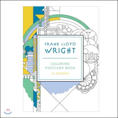 Frank Lloyd Wright Coloring Postcards