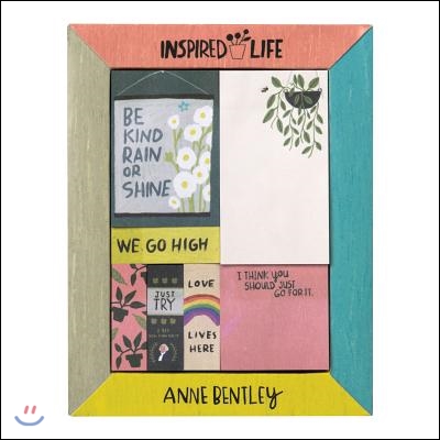 Anne Bentley Inspired Life Desktop Sticky Notes Box