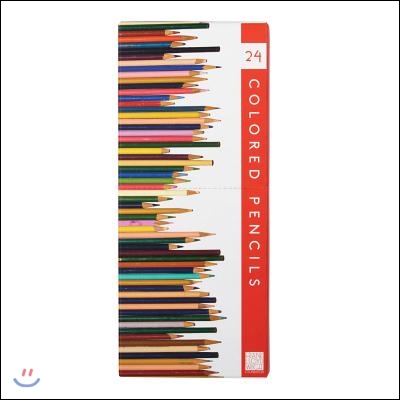 Frank Lloyd Wright Colored Pencils With Sharpener