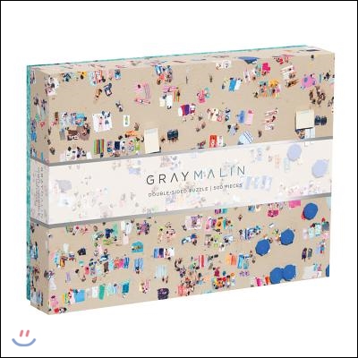 Gray Malin The Beach Two-sided Puzzle