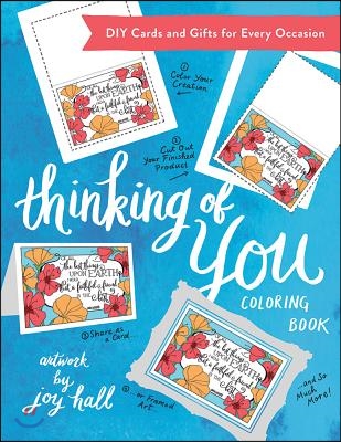 Thinking of You Coloring Book: DIY Cards and Gifts for Every Occasion