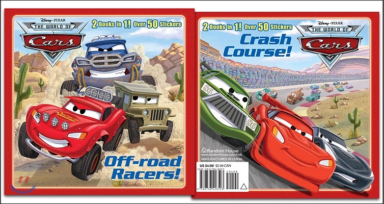 Off-Road Racers!/Crash Course! (Disney/Pixar Cars) [With Sticker(s)]