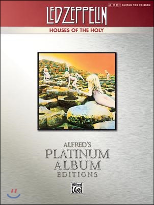 Led Zeppelin V Houses of the Holy Platinum Guitar