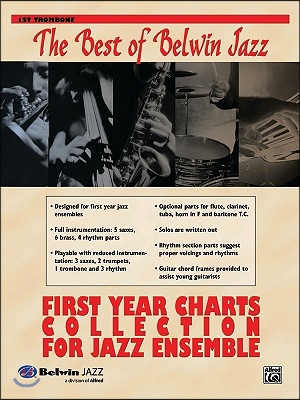 First Year Charts Collection for Jazz Ensemble for 1st Trombone