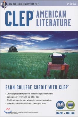 Clep(r) American Literature Book + Online