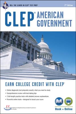 Clep(r) American Government Book + Online