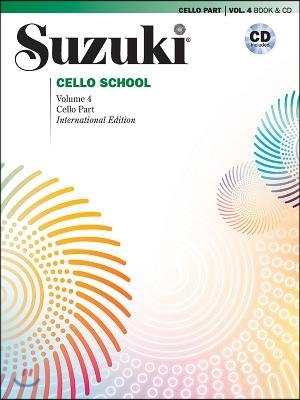 Suzuki Cello School, Vol 4: Cello Part, Book & CD