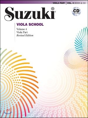 Suzuki Viola School, Vol 4: Viola Part, Book &amp; CD