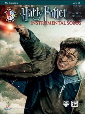Harry Potter Instrumental Solos: Alto Sax, Book & Online Audio/Software