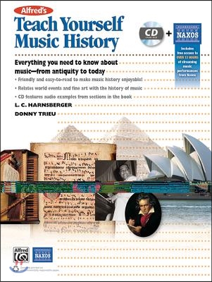 Alfred's Teach Yourself Music History: Everything You Need to Know from Antiquity to Today, Book & CD