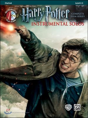 Harry Potter Instrumental Solos: Clarinet, Book &amp; Online Audio/Software