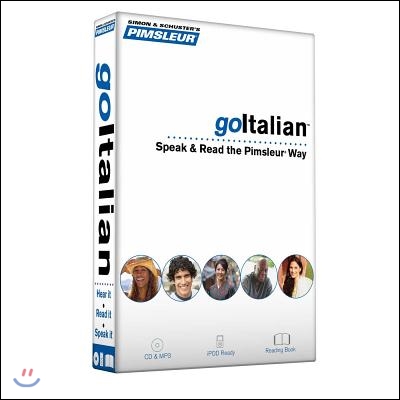 Pimsleur Goitalian Course - Level 1 Lessons 1-8 CD: Learn to Speak, Read, and Understand Italian with Pimsleur Language Programs [With Book(s) and MP3