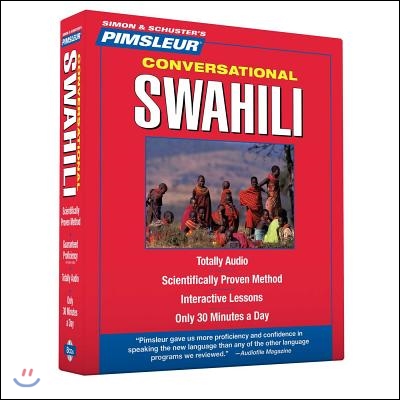Pimsleur Swahili Conversational Course - Level 1 Lessons 1-16 CD: Learn to Speak and Understand Swahili with Pimsleur Language Programs [With CD Case]