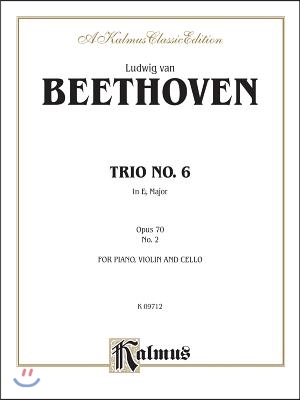 Piano Trio No. 6 -- Op. 70, No. 2: E-Flat Major