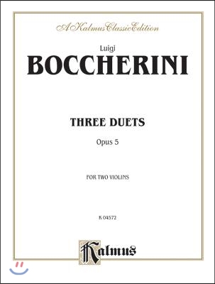 Three Duets, Op. 5