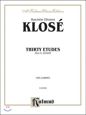 Thirty Etudes After H. Aumont