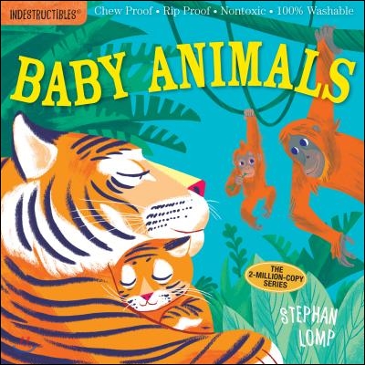 Indestructibles: Baby Animals: Chew Proof - Rip Proof - Nontoxic - 100% Washable (Book for Babies, Newborn Books, Safe to Chew)