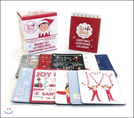 The Elf on the Shelf - Magnet Set and Christmas Countdown Calendar