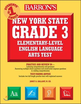 Barron&#39;s New York State Grade 3 Elementary-Level English Language Arts Test