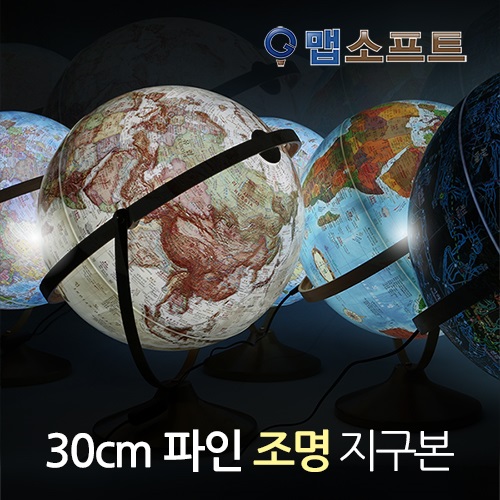 맵소프트 30cm 파인 조명 별자리 지구본 10% 할인판매 / 4종택1