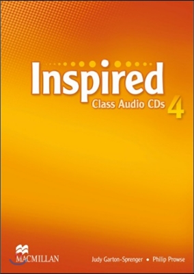 Inspired 4 Audio CD