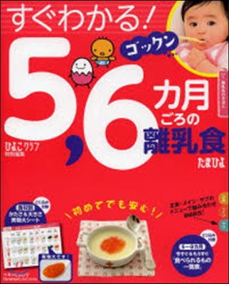 すぐわかる!5,6カ月ごろの離乳食