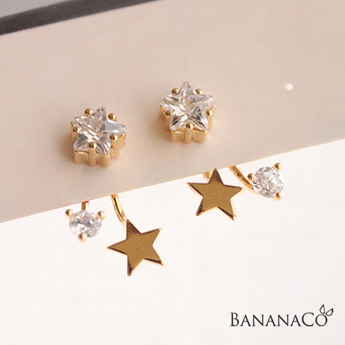 Two Star earring