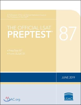 The Official LSAT Preptest 87: (june 2019 Lsat)