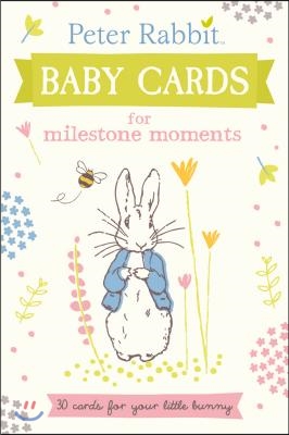 Peter Rabbit Baby Cards for Milestone Moments