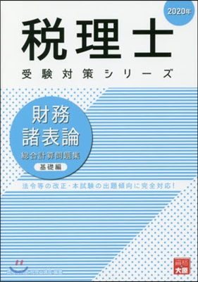 ’20 財務諸表論 總合計算問題 基礎編