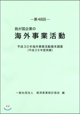 我が國企業の海外事業活動 第48回 