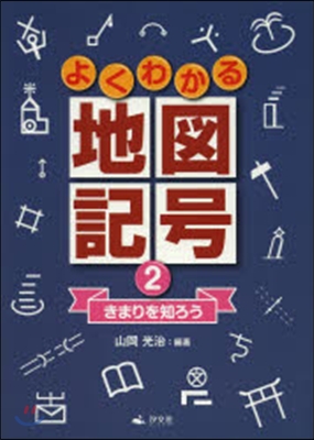 よくわかる地圖記號   2 きまりを知ろ