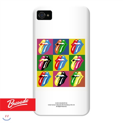 [아이폰4] 롤링스톤스 THE ROLLING STONES 89 steel wheel warhol 브라바도 BRAVADO 아이폰 케이스 iPhone Case 4/4s