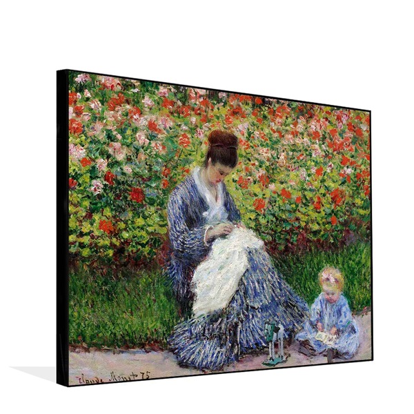 [The Bella] 모네 - 화가의 정원에서 카미유와 아들 장 Camille Monet and a Child in the Artist's Garden