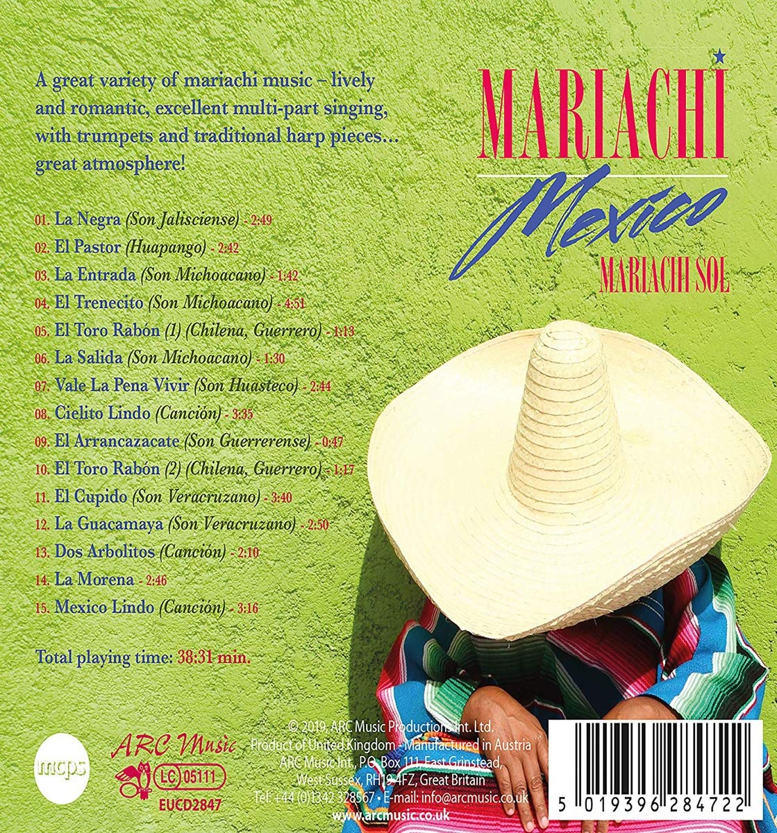 Mariachi Sol 멕시코 전통 거리 음악 '마리아치' 모음집 (Mariachi Mexico)