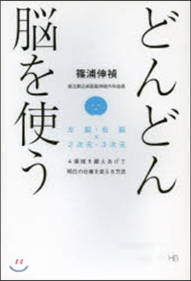 どんどん腦を使う 左腦.右腦x2次元.3