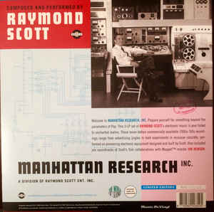 Raymond Scott (레이몬드 스콧) - Manhattan Research Inc. [3LP