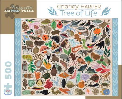 Charley Harper Tree of Life 500-Piece Jigsaw Puzzle