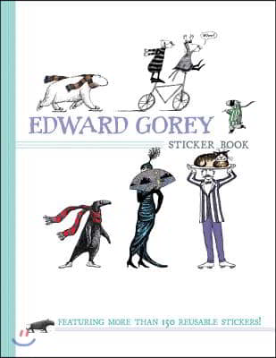 Edward Gorey Sticker Book