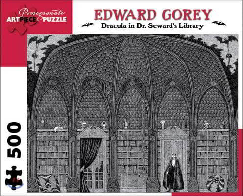 Dracula in Dr. Seward&#39;s Library 500-Piece Jigsaw Puzzle