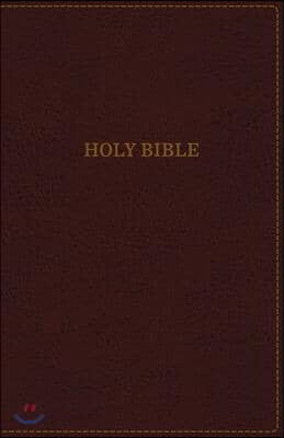 KJV, Thinline Bible, Standard Print, Imitation Leather, Burgundy, Indexed, Red Letter Edition