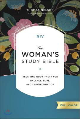 NIV, the Woman&#39;s Study Bible, Hardcover, Full-Color: Receiving God&#39;s Truth for Balance, Hope, and Transformation