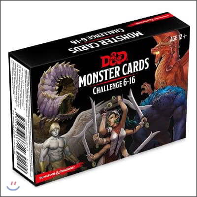 Dungeons &amp; Dragons Spellbook Cards: Monsters 6-16 (D&amp;d Accessory)