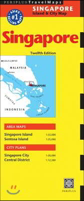 Periplus Singapore Travel Map